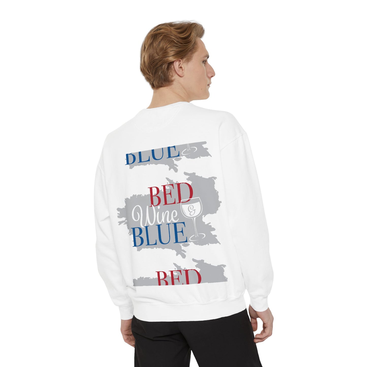 Unisex Independence Day Garment-Dyed Sweatshirt