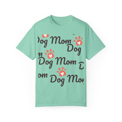 Unisex Dog Mum Garment-Dyed T-shirt