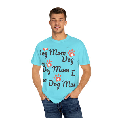 Unisex Dog Mum Garment-Dyed T-shirt