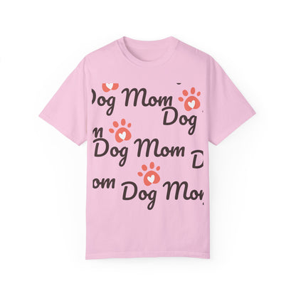 Unisex Dog Mum Garment-Dyed T-shirt