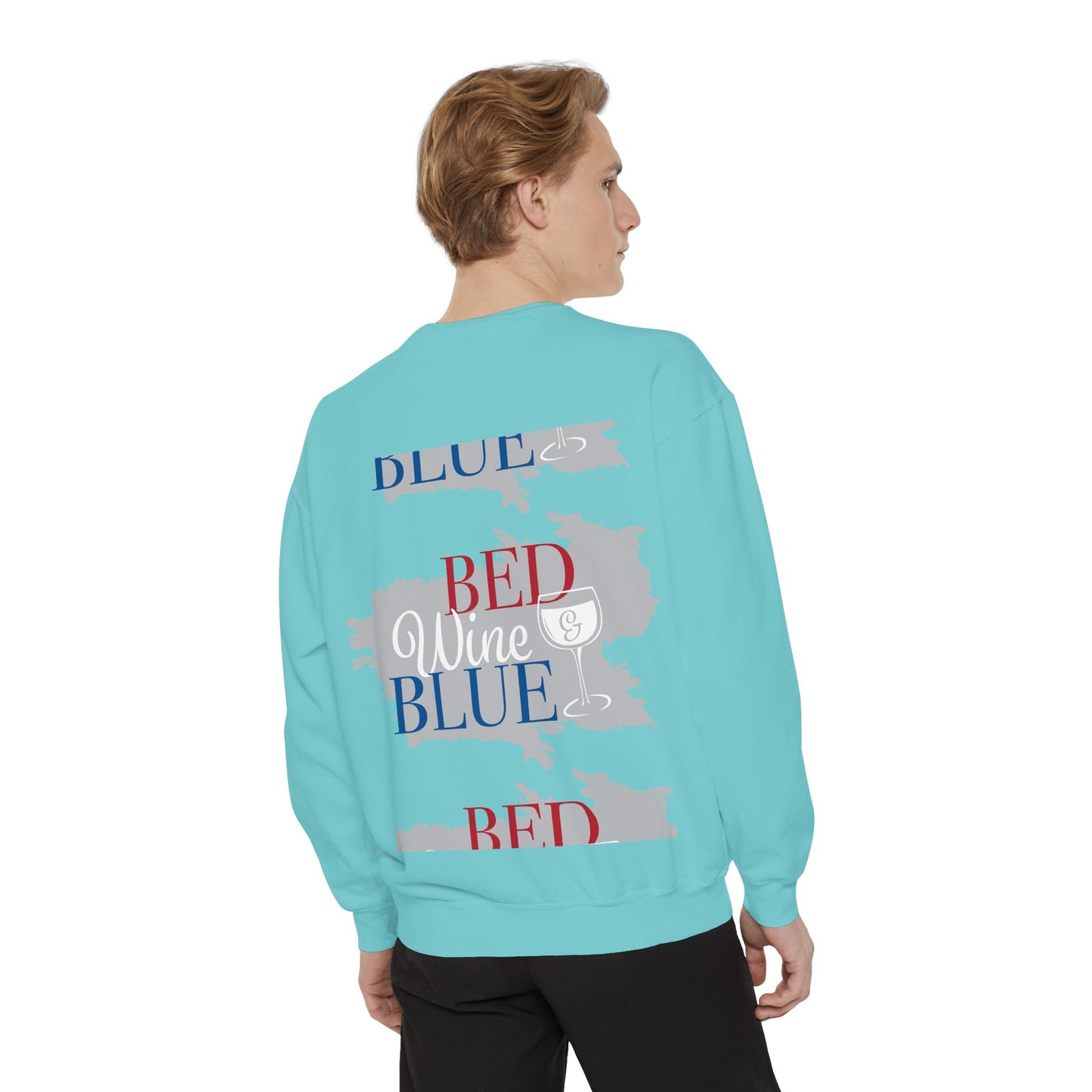 Unisex Independence Day Garment-Dyed Sweatshirt