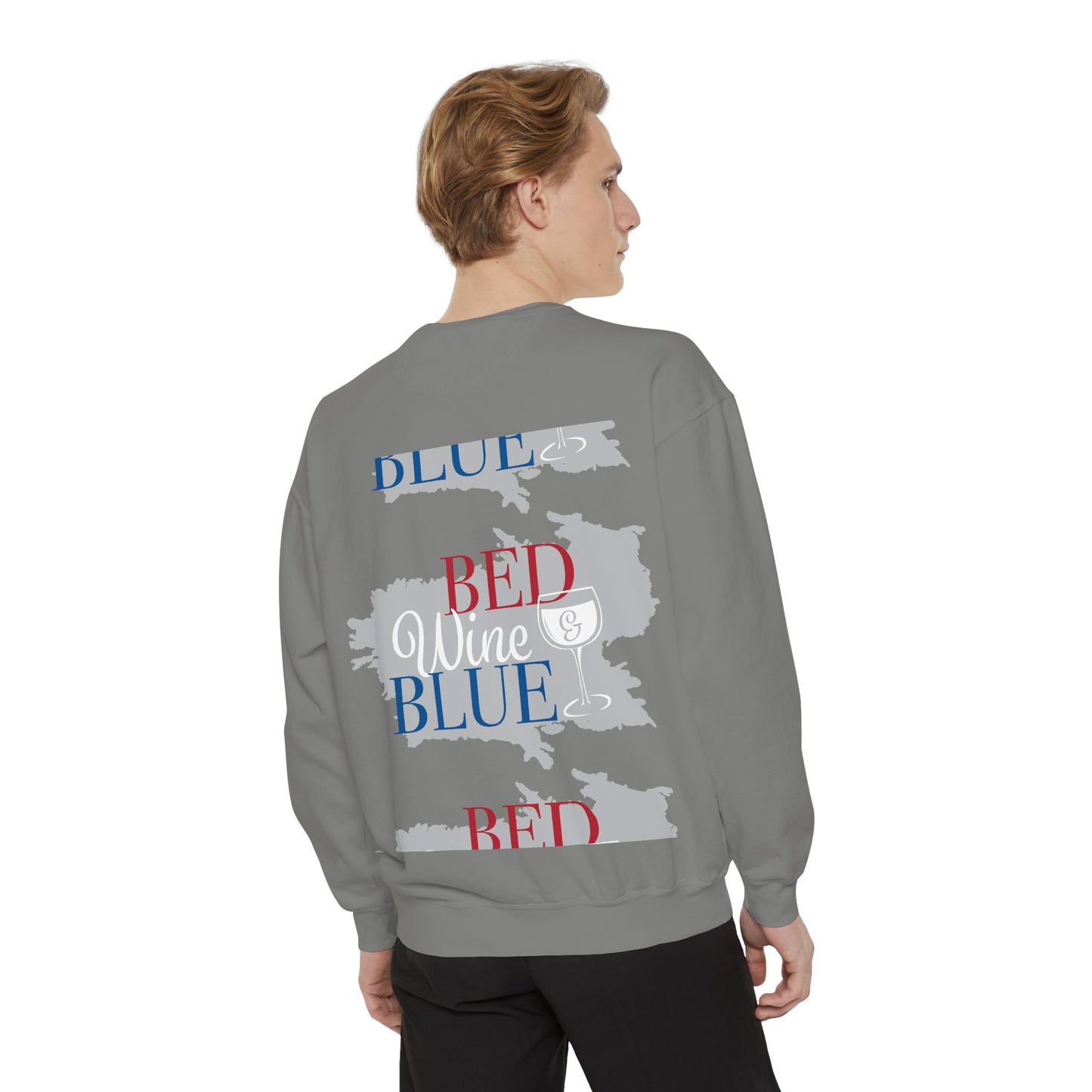 Unisex Independence Day Garment-Dyed Sweatshirt