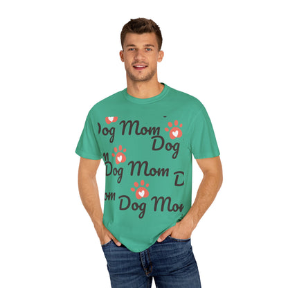 Unisex Dog Mum Garment-Dyed T-shirt