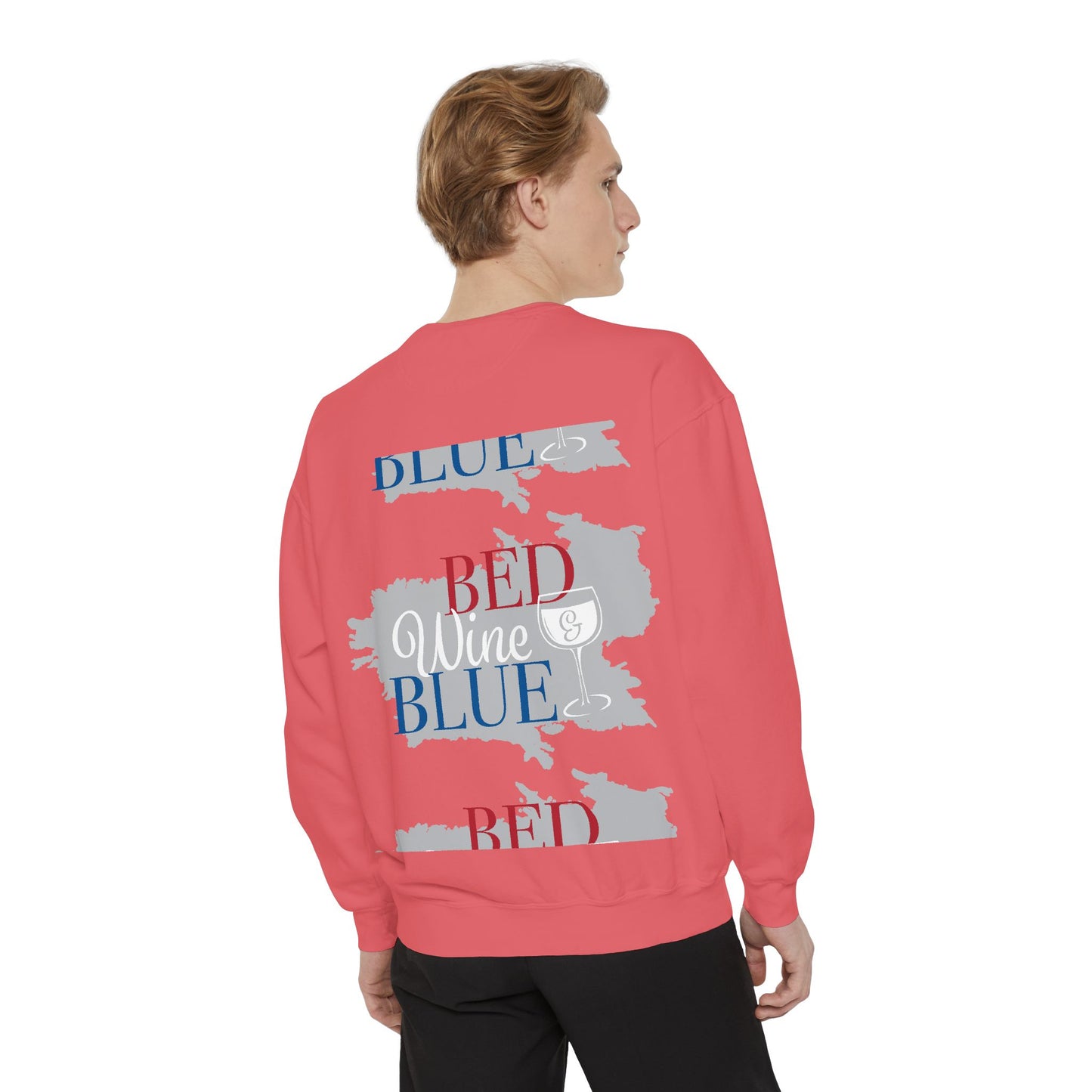 Unisex Independence Day Garment-Dyed Sweatshirt