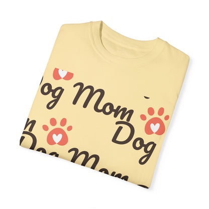 Unisex Dog Mum Garment-Dyed T-shirt