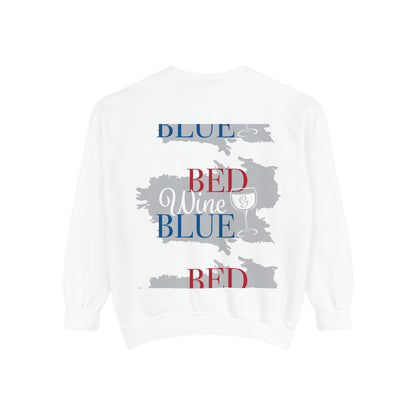 Unisex Independence Day Garment-Dyed Sweatshirt