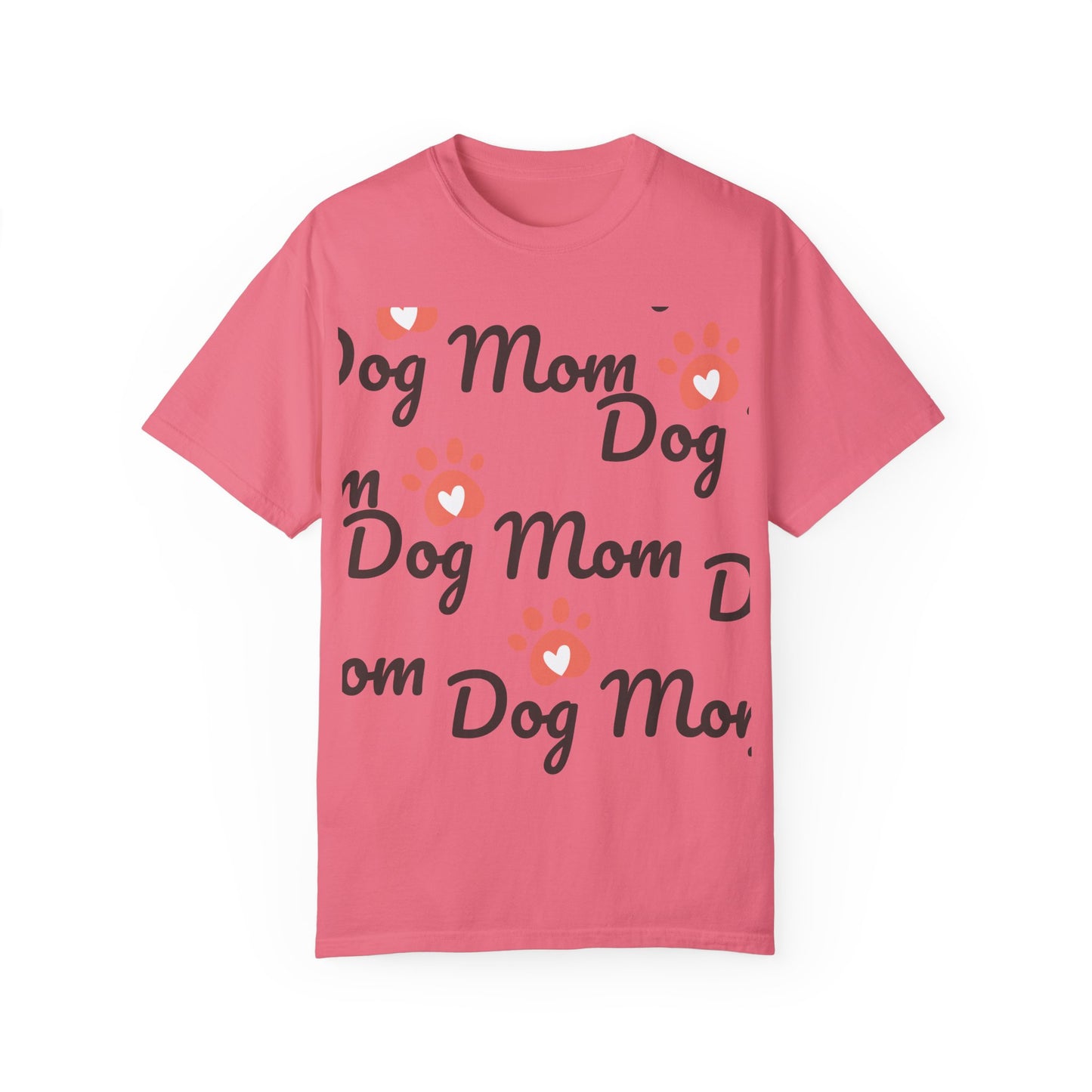 Unisex Dog Mum Garment-Dyed T-shirt