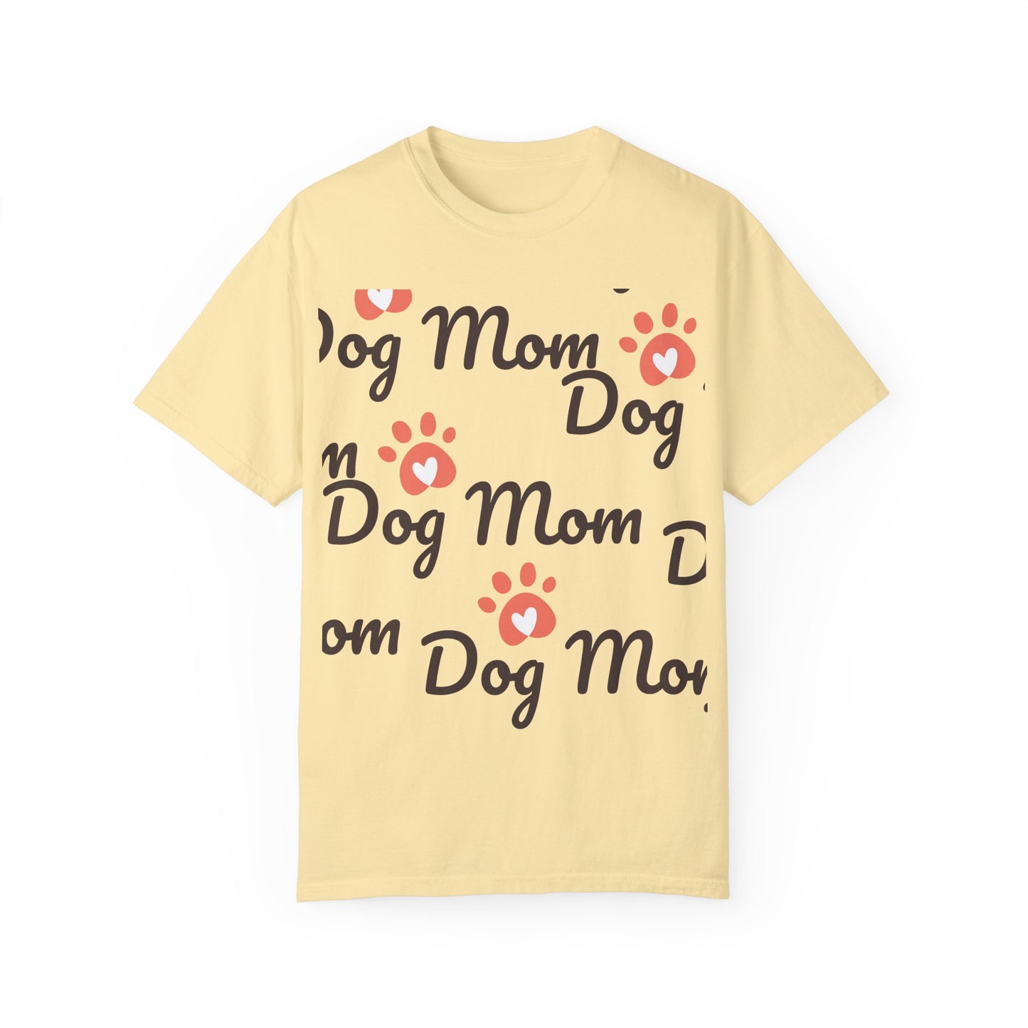 Unisex Dog Mum Garment-Dyed T-shirt