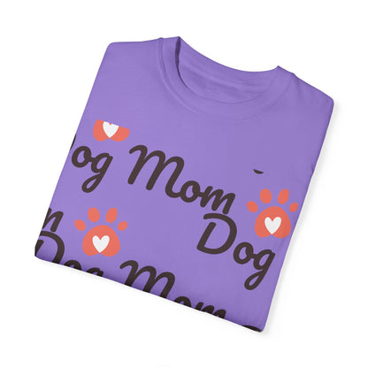 Unisex Dog Mum Garment-Dyed T-shirt