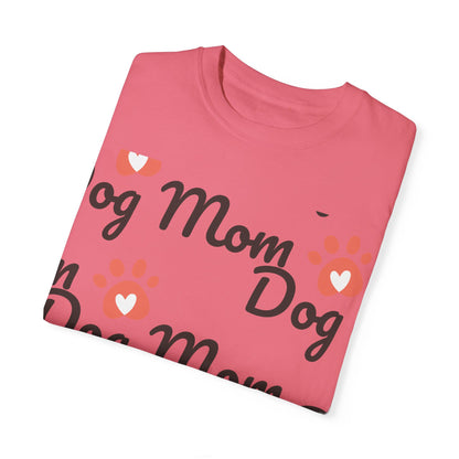 Unisex Dog Mum Garment-Dyed T-shirt