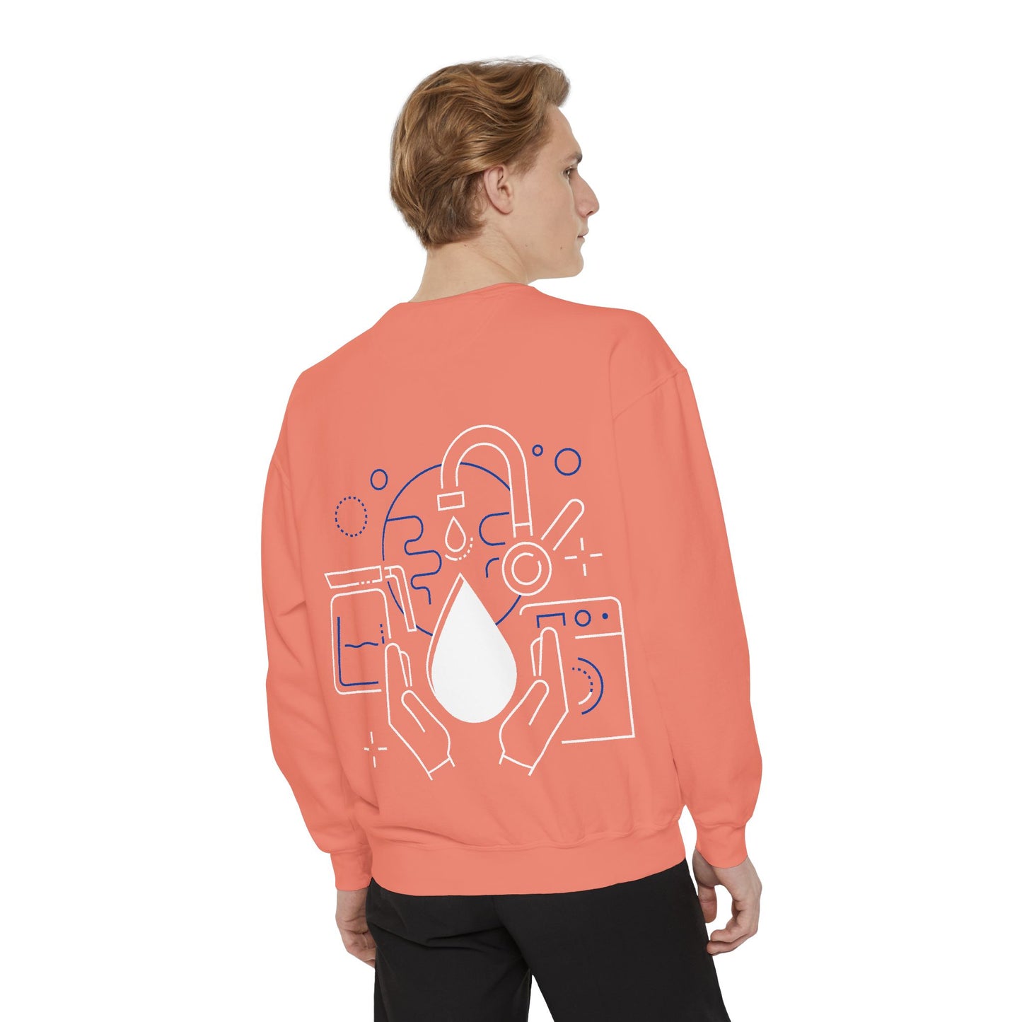 Unisex Garment-Dyed Sweatshirt