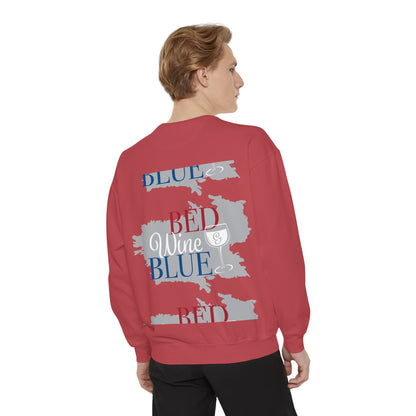 Unisex Independence Day Garment-Dyed Sweatshirt