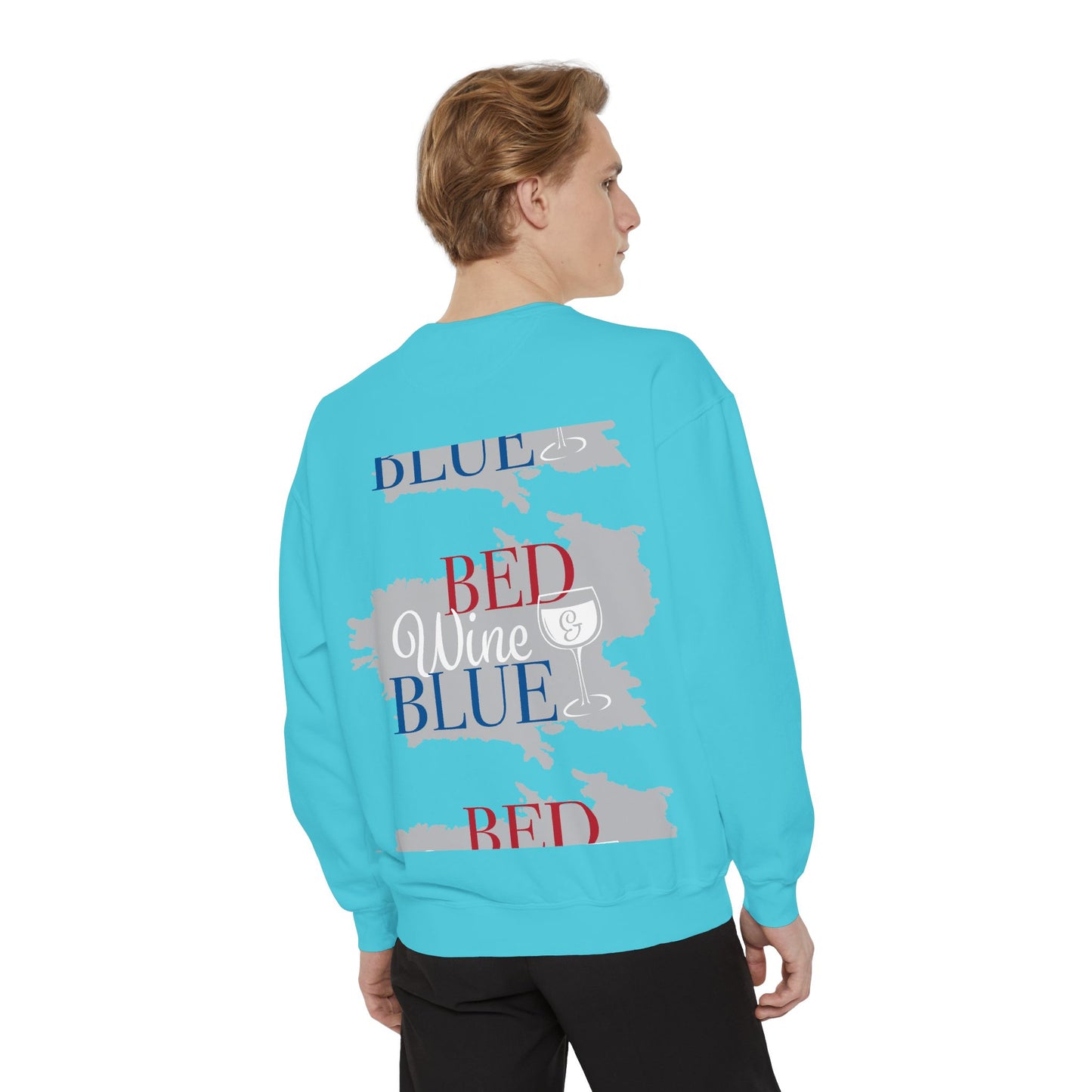 Unisex Independence Day Garment-Dyed Sweatshirt